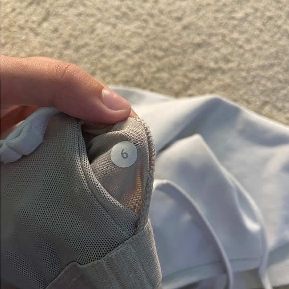 Lululemon White Power Y Luon Tank Top - Picture 3 of 3